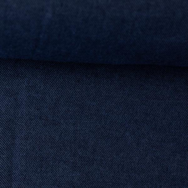 Beliebter Flanell Hudson, meliert, jeansblau